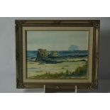 Norman Fraser "East Bay North Berwick" Watercolour, Initialled and Dated 94, 26.5cm x 34cm