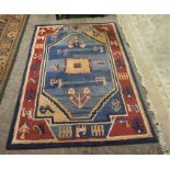 Indian Wool Rug, 178cm x 121cm