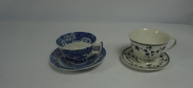 Box of Copeland Spode "Italian" Design Table Wares, With some Royal Doulton Yorktown" Table Wares