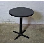 Werzalit of Germany, Pub / Cafe Table, 73cm high, 60cm wide