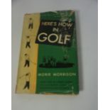 Three First Edition Books on Golf (3)