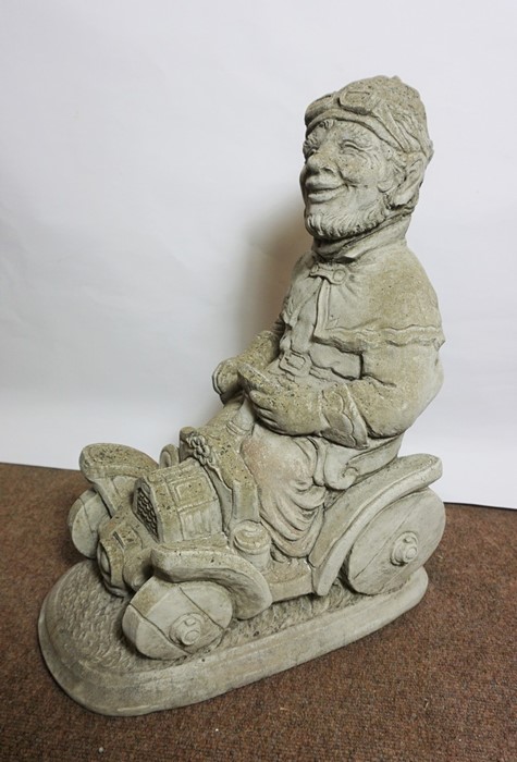 Composite Stone Garden Figure, Modelled as a Knome, 50cm high - Image 3 of 3