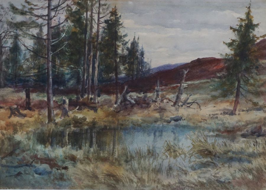 Edward Arden Tucker "Windermere" Watercolour, 27.5cm x 38.5cm