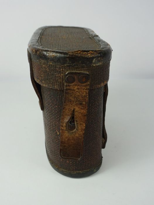 Pair of WWI German Binoculars, Stamped Emile Busch Rathenow and Fernglas 08, Number rubbed with age, - Image 8 of 8