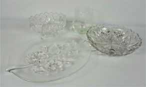 Mixed Lot of Crystal and Glass