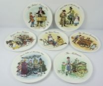 Six Wedgwood Limited Edition Picture Plates by John Finnie, With certificates, 21.5cm diameter (6)