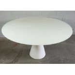 Contemporary Circular Kitchen Table, In the style of Arcana, 73cm high, 137cm diameter