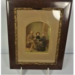 "Family Portrait" Lithograph (circa late 19th / early 20th century) 19.5cm x 14cm