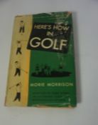 Three First Edition Books on Golf (3)