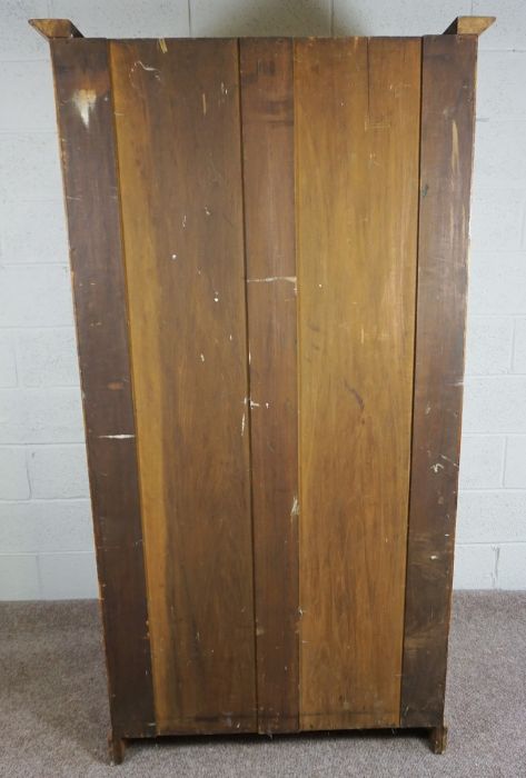 Oak Hall Wardrobe, Circa Early 20th Century, Having two doors, 190cm high, 102cm wide, 50cm deep - Image 7 of 7