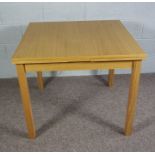 Modern Extendable Pine Table