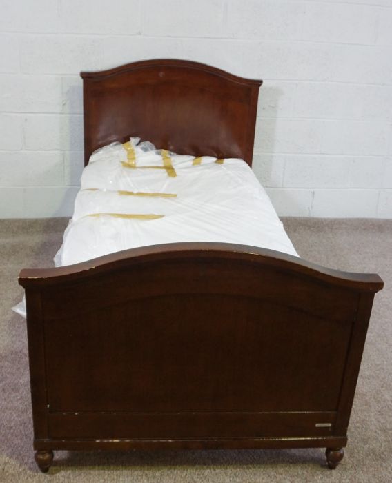 Modern Single Bed Frame, With mattress, 193cm long - Image 2 of 12