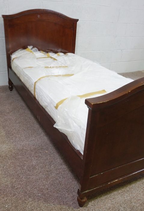 Modern Single Bed Frame, With mattress, 193cm long - Image 3 of 12