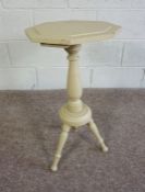 Victorian painted Occasional Table, 70cm high, 30cm wide