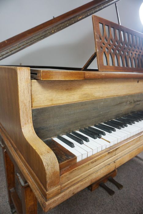 Walnut Cased Baby Grand Piano, By John Broadwood & Sons, Approximately 156cm long - Image 12 of 14