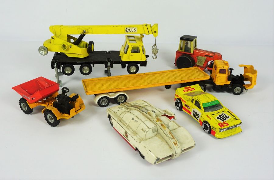 Collection of Dinky Corgi and Matchbox Model Vehicles, To include Coles Hydra Truck, Maximum