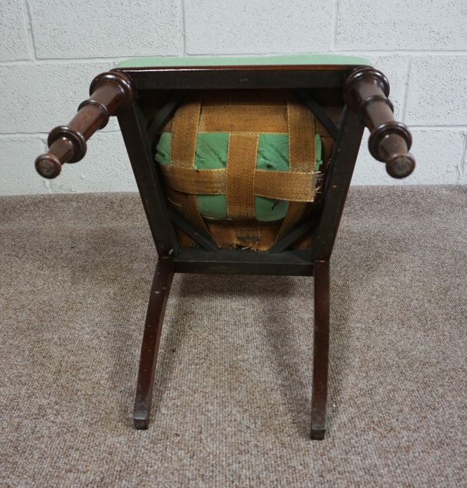 Pair of Victorian Chairs, 75cm high, With a Victorian Mahogany Chair (3) - Image 5 of 9