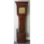 George III 30 Hour Oak Cased Longcase Clock, The Brass Dial signed Jo Bell, Possibly Joshua Bell,