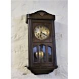 Victorian Wall Clock with pendulum