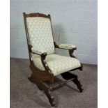 American Rocking Chair, Circa 1940, 75cms High