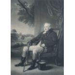 After Francis Grant-His Grace the Duke of Portland, "His Grace the Duke of Portland" Engraving, 59cm