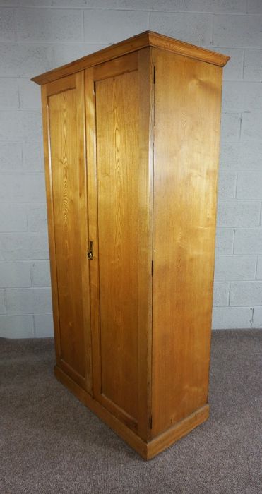 Oak Hall Wardrobe, Circa Early 20th Century, Having two doors, 190cm high, 102cm wide, 50cm deep - Image 6 of 7