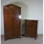Wardrobe and Chest of Drawers
