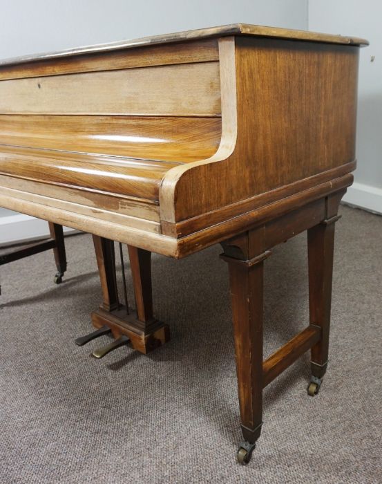 Walnut Cased Baby Grand Piano, By John Broadwood & Sons, Approximately 156cm long - Image 6 of 14