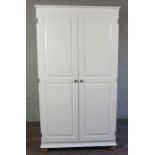 Modern Painted Wardrobe, 183cm high, 100cm wide