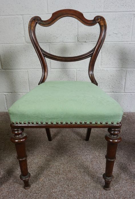 Pair of Victorian Chairs, 75cm high, With a Victorian Mahogany Chair (3) - Image 3 of 9