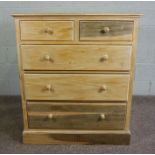 Modern Chest of Drawers, 102cm high, 92cm wide, 51cm deep