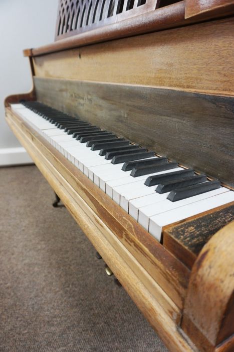 Walnut Cased Baby Grand Piano, By John Broadwood & Sons, Approximately 156cm long - Image 8 of 14