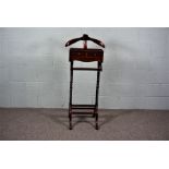 A Mahogany Gentleman's Stand , Circa 1920's in late Victorian style.