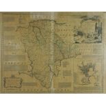 After Eman Bowen-An Accurate Map of Devonshire, Divided into its Hundreds, "An Accurate Map of