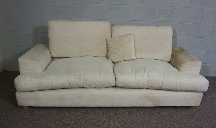 A modern three seat sofa