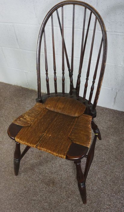 Three Georgian style dining chairs, together with three other assorted chairs (6) - Image 2 of 3