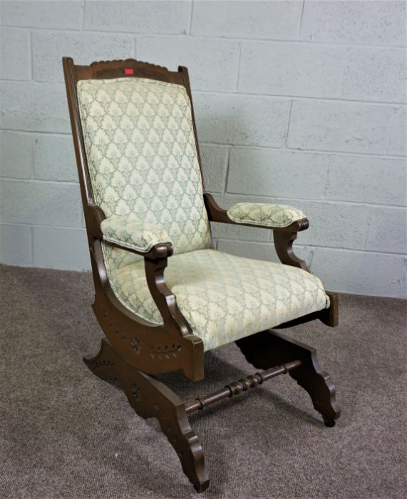 American Rocking Chair, Circa 1940, 75cms High