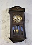 Victorian Wall Clock with pendulum