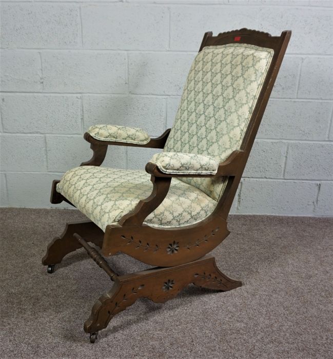 American Rocking Chair, Circa 1940, 75cms High - Image 3 of 4