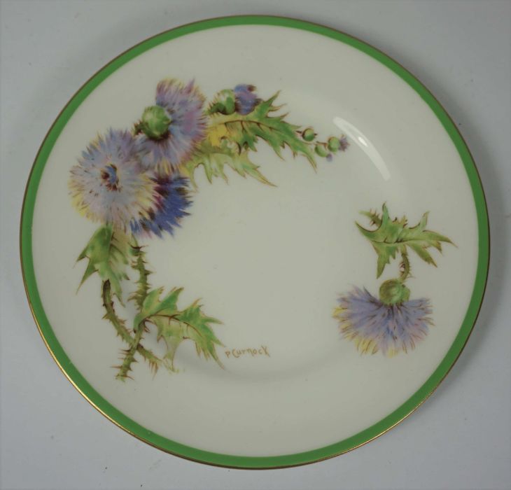 A Royal Doulton ‘Glamis Thistle’ part dinner service, approximately 64 pieces, each decorated with - Image 3 of 4