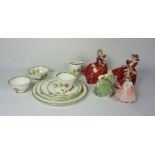 A Royal Doulton ‘Glamis Thistle’ part dinner service, approximately 64 pieces, each decorated with