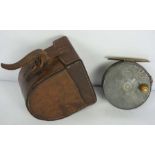 A Hardy Bros 'Perfect' fishing reel, 3 1/4 inch, circa 1907-1917, with original case