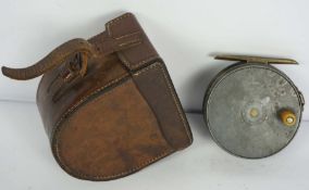 A Hardy Bros 'Perfect' fishing reel, 3 1/4 inch, circa 1907-1917, with original case