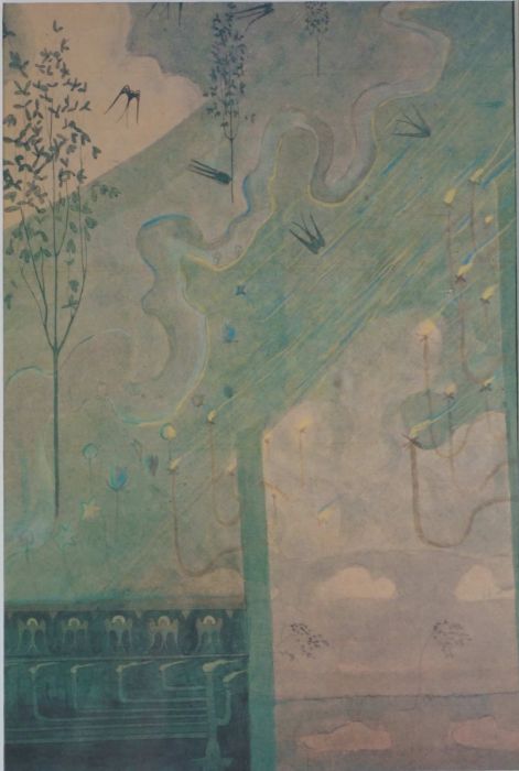 Seven assorted pictures, including after Mikalojus Konstantinas Čiurlionis,  ’Sonata of the - Image 5 of 19