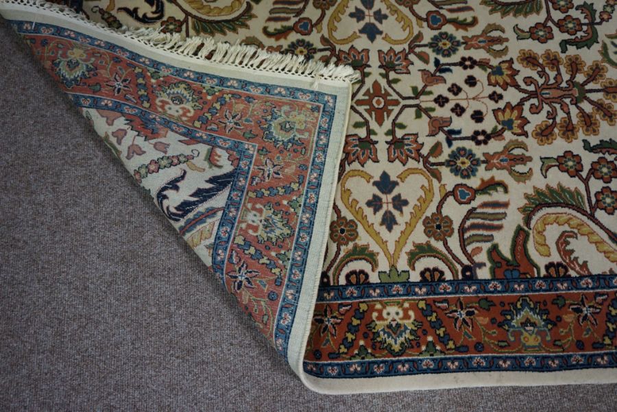 Three assorted rugs, 20th century, one with four medallions on a red ground (3) - Image 8 of 8