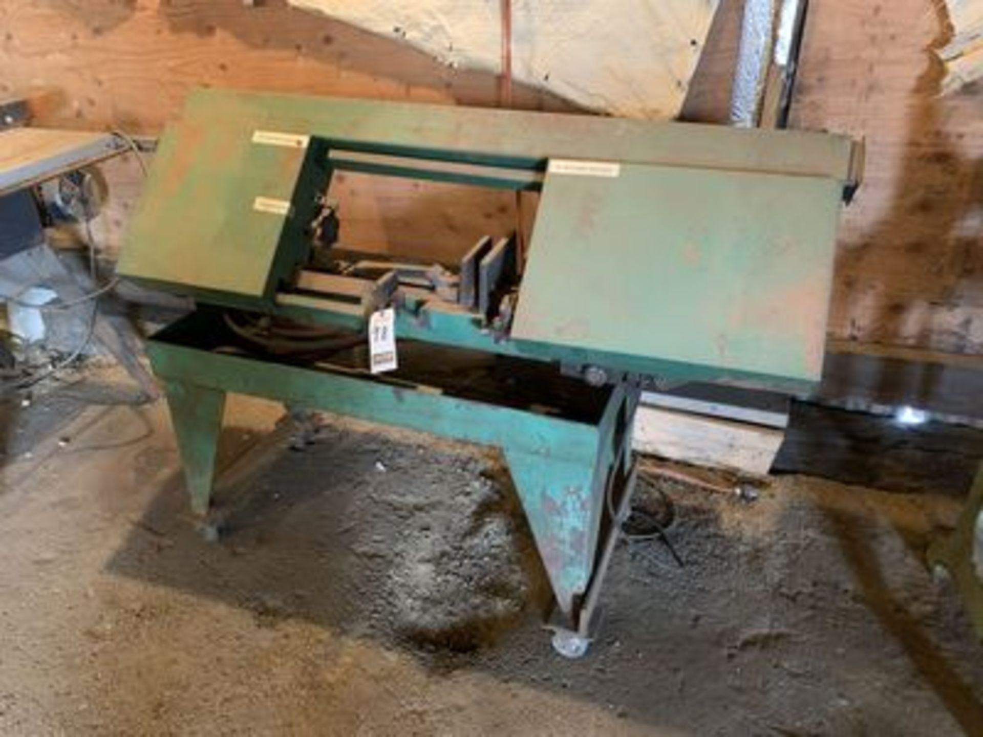 10" X 18" PORT. HORIZ. MET. CUTTING BANDSAW, 3/4 H.P., 3 PH.