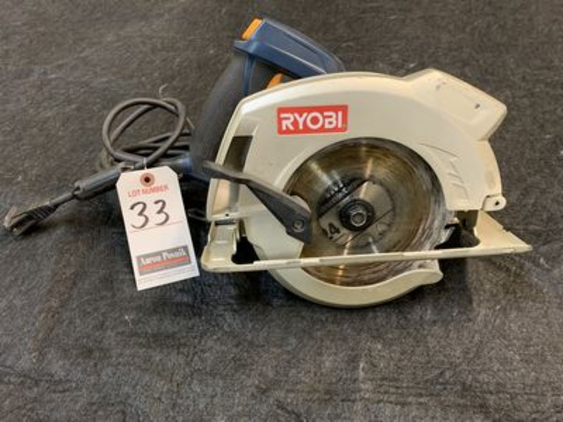 RYOBI 7 1/4" ELEC. CIRC. SAW