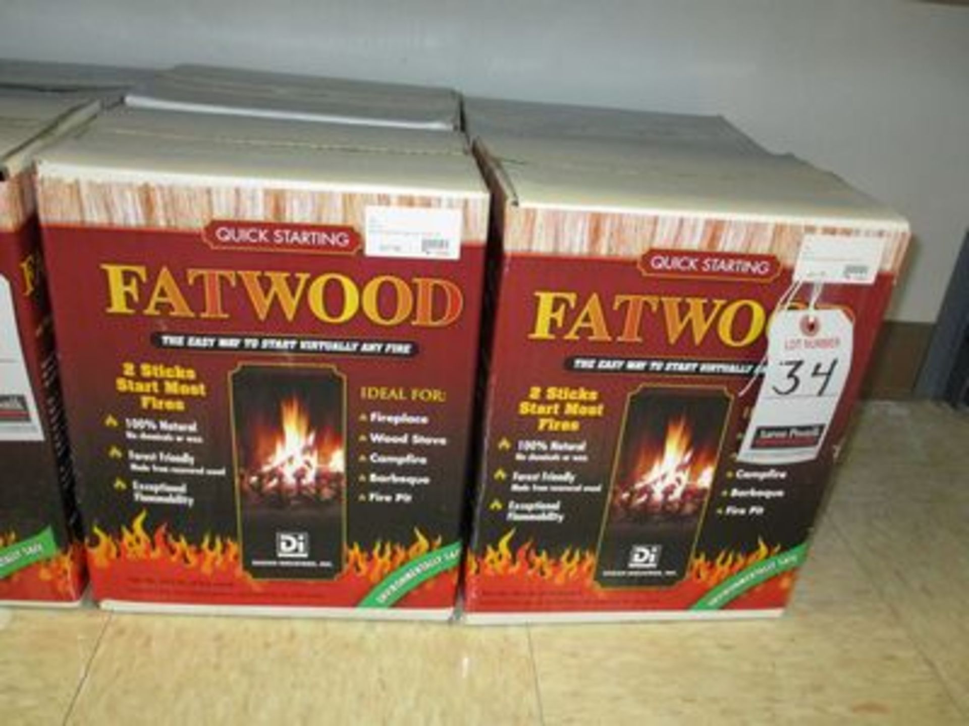 BX.S DAG FATWOOD, 10 LBS. PER BOX