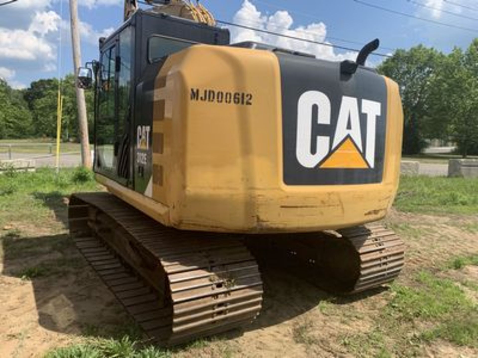 2013 CAT 312EL CRAWLER EXCAVATOR, DIESEL, ENCLOSED CAB, HEAT, A/C, VIN #CAT0312ECMJD00612 (2551 HRS) - Image 3 of 3