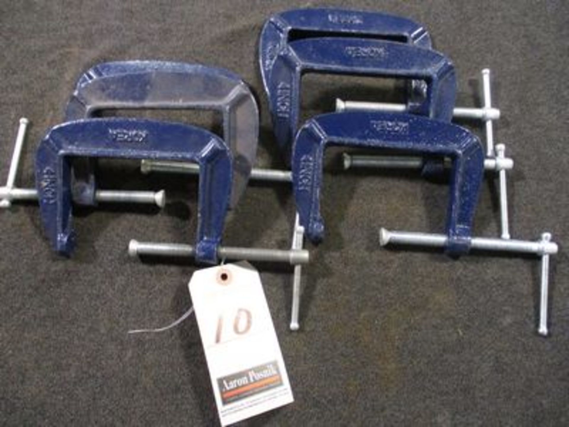 METAL 4" C-CLAMPS